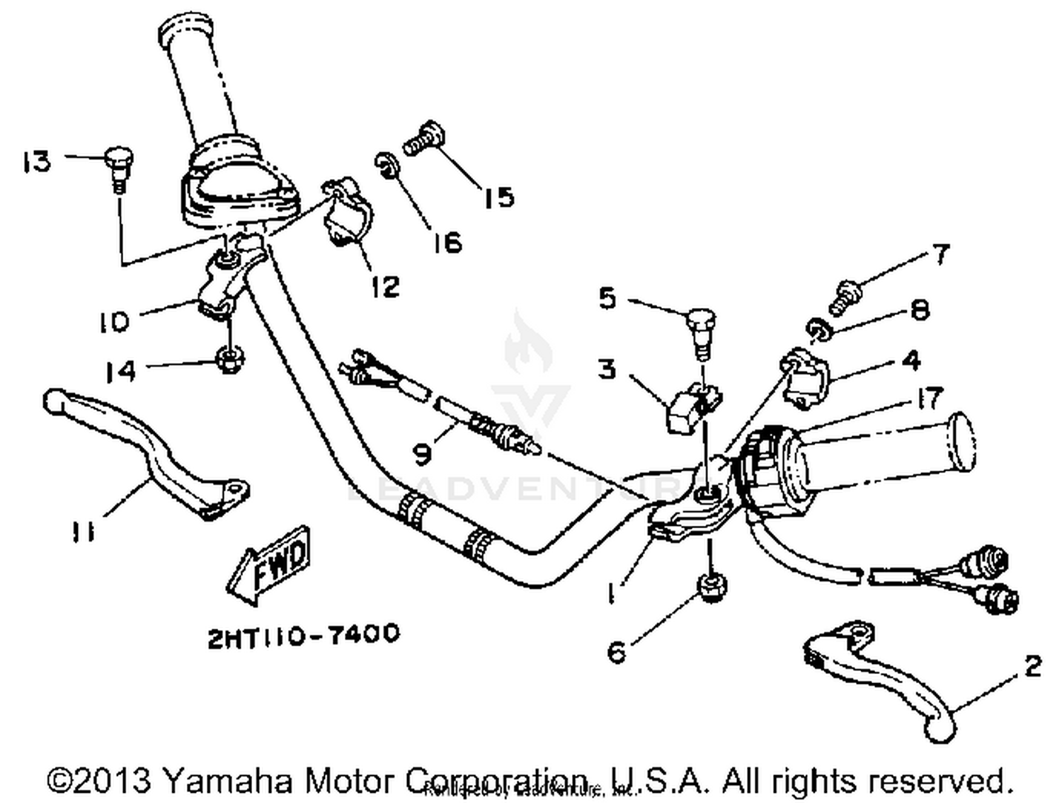 HANDLE SWITCH - LEVER